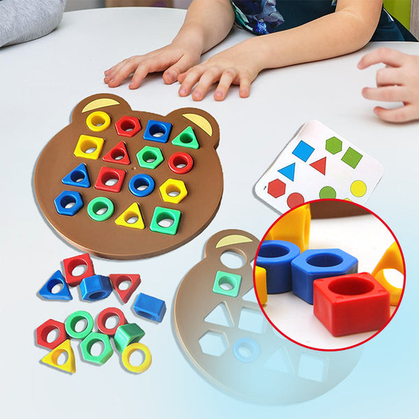 Constructa Puzzle Kształtów – Kreatywna i Edukacyjna Zabawa