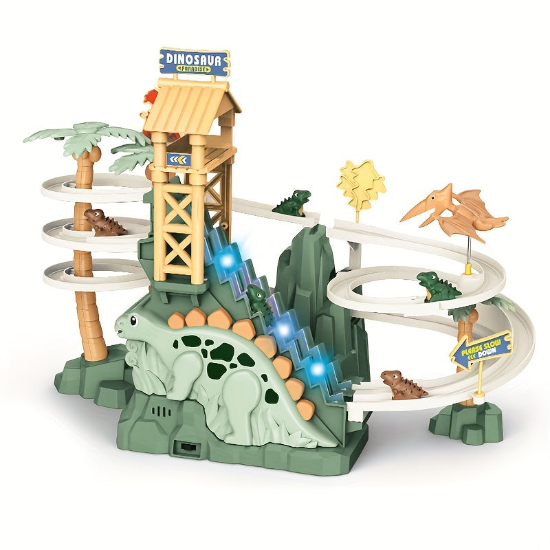 Zestaw Zabawowy z Dinozaurami dla Dzieci – PrestoDino Adventure Park od WildTrack Toys