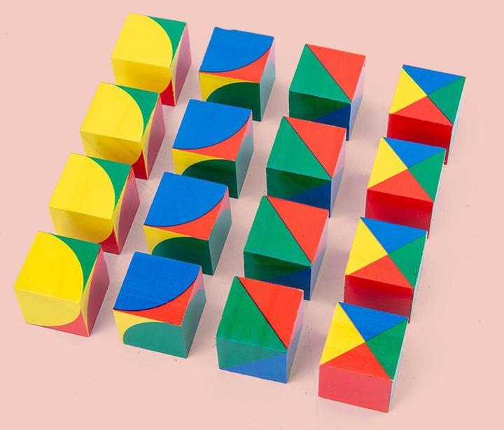 MindBlocks Creator – Drewniana Edukacyjna Układanka dla Dzieci 3+ | Motoryka, Logika i Kreatywność