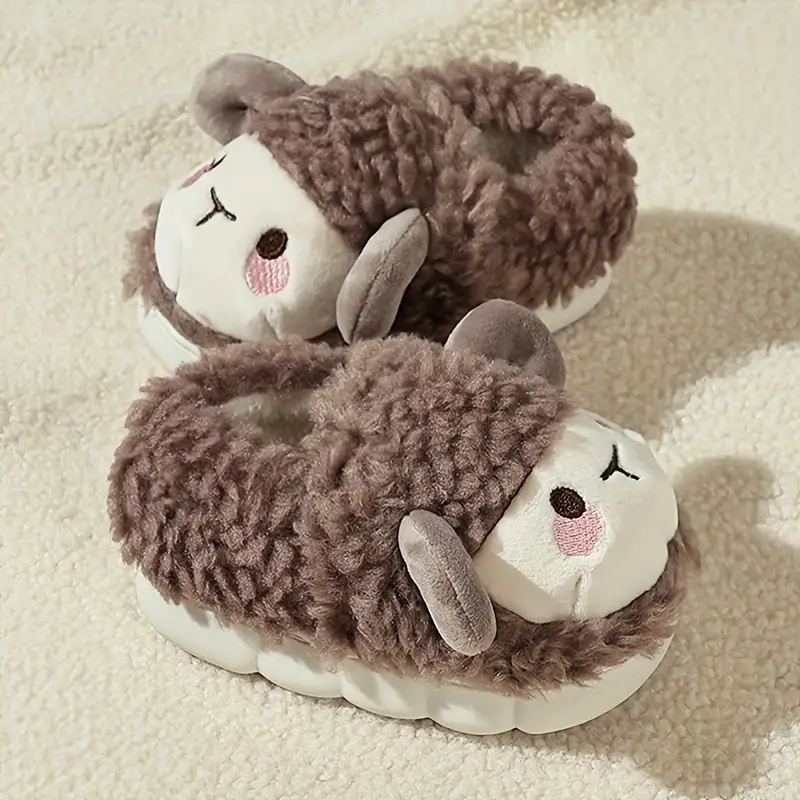 CozySheep Kapcie Dziecięce – Ciepłe, Przytulne i Bezpieczne na Jesień i Zimę