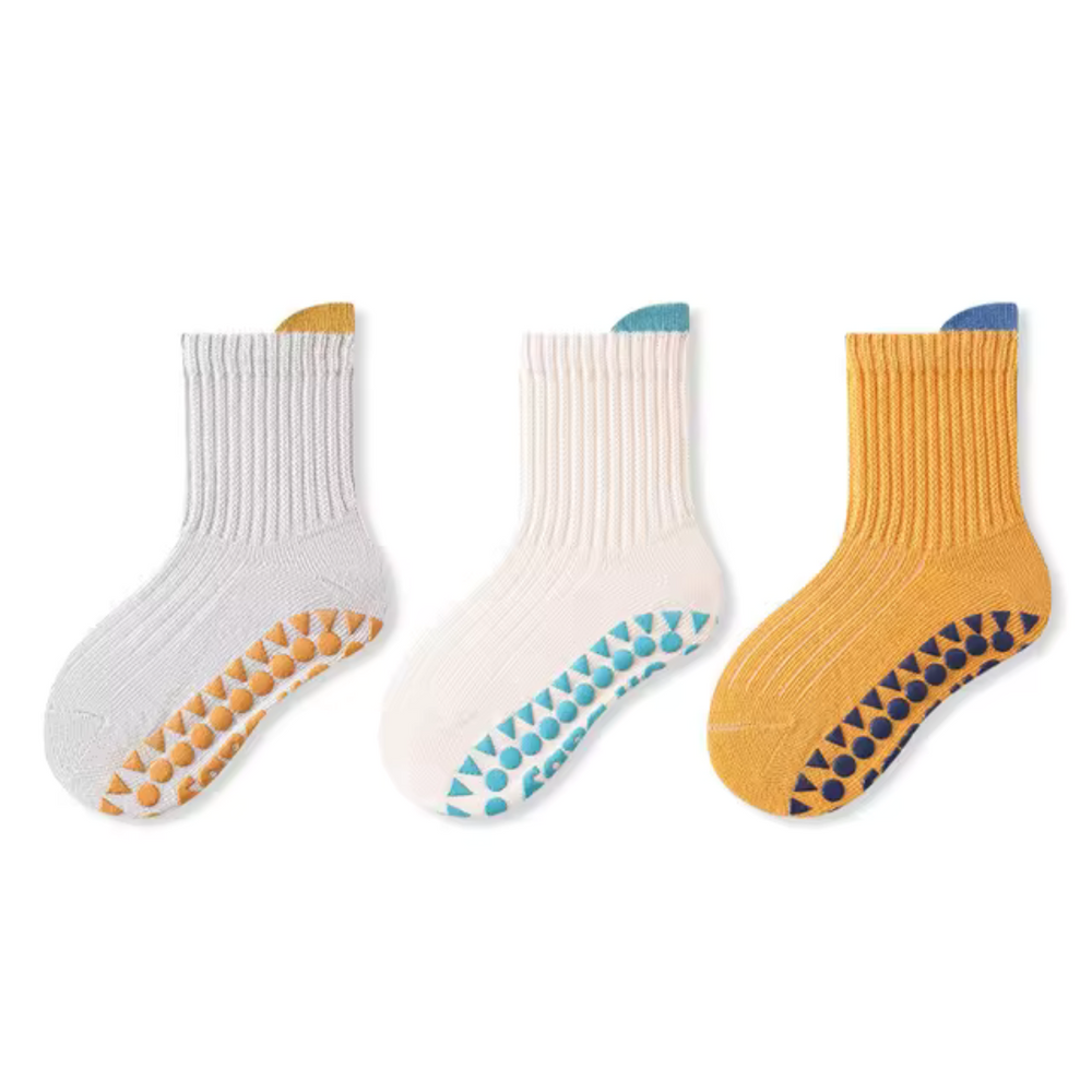 SafetySocks Skarpetki Antypoślizgowe dla Maluchów – Wygodne i Bezpieczne (0-4 Lata)