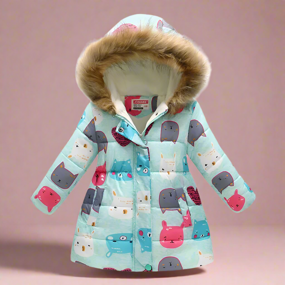 FrostyKids Arctic Jacket – Ciepła i Stylowa Kurtka Dziecięca na Zimę 4-10 Lat