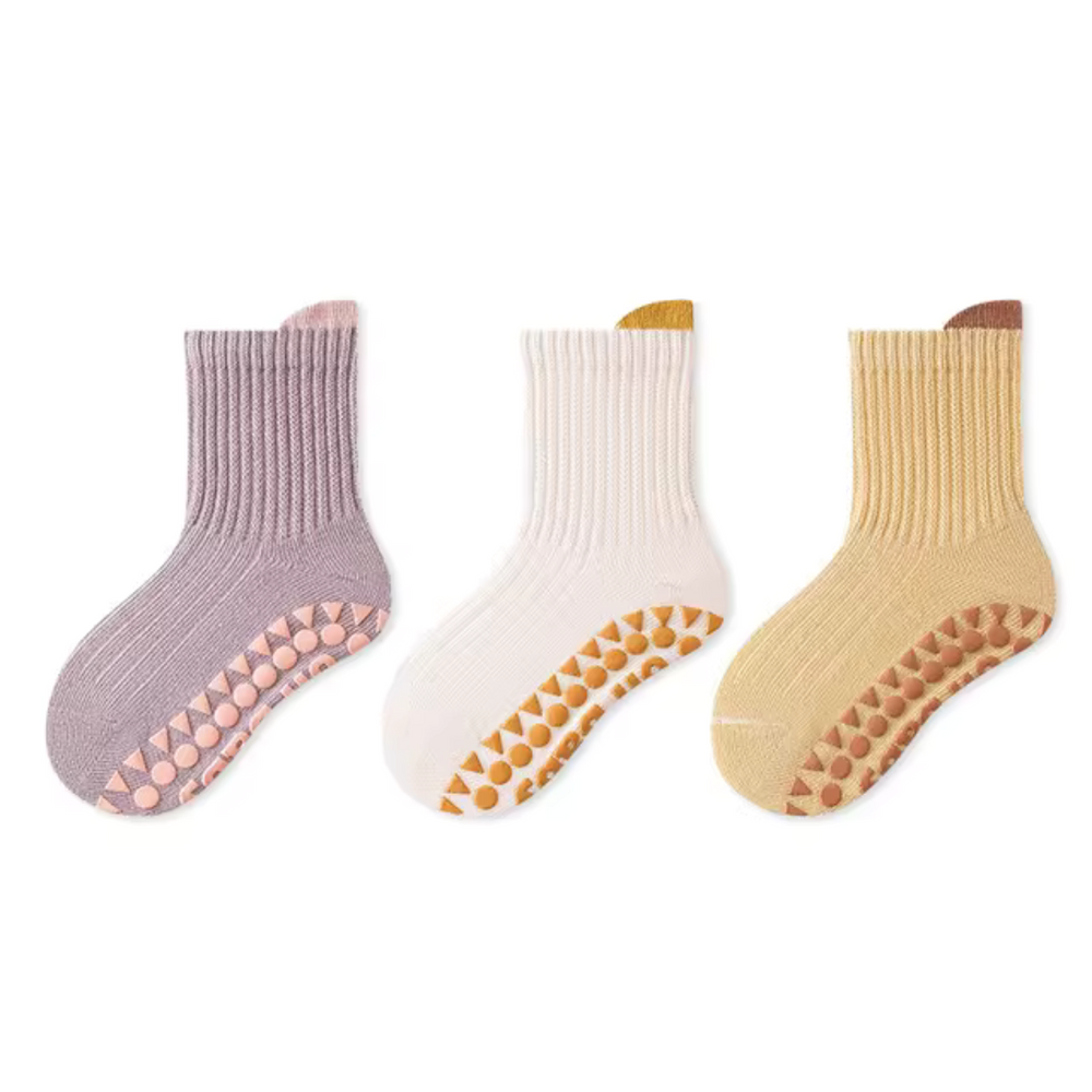 SafetySocks Skarpetki Antypoślizgowe dla Maluchów – Wygodne i Bezpieczne (0-4 Lata)