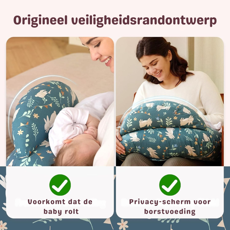 Poduszka do Karmienia Niemowląt – Ergonomiczna Poduszka Laktacyjna 0+