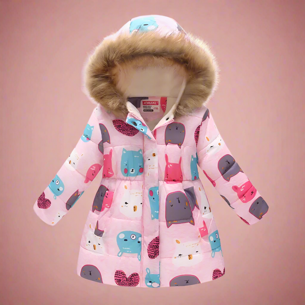 FrostyKids Arctic Jacket – Ciepła i Stylowa Kurtka Dziecięca na Zimę 4-10 Lat