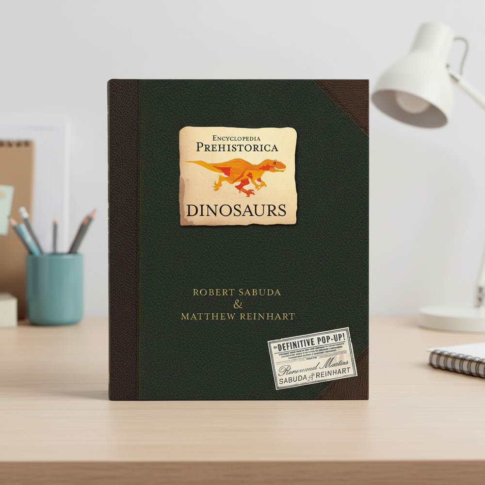 Książka 3D Pop-up o Dinozaurach dla Dzieci – Interaktywna Książka dla Dzieci
