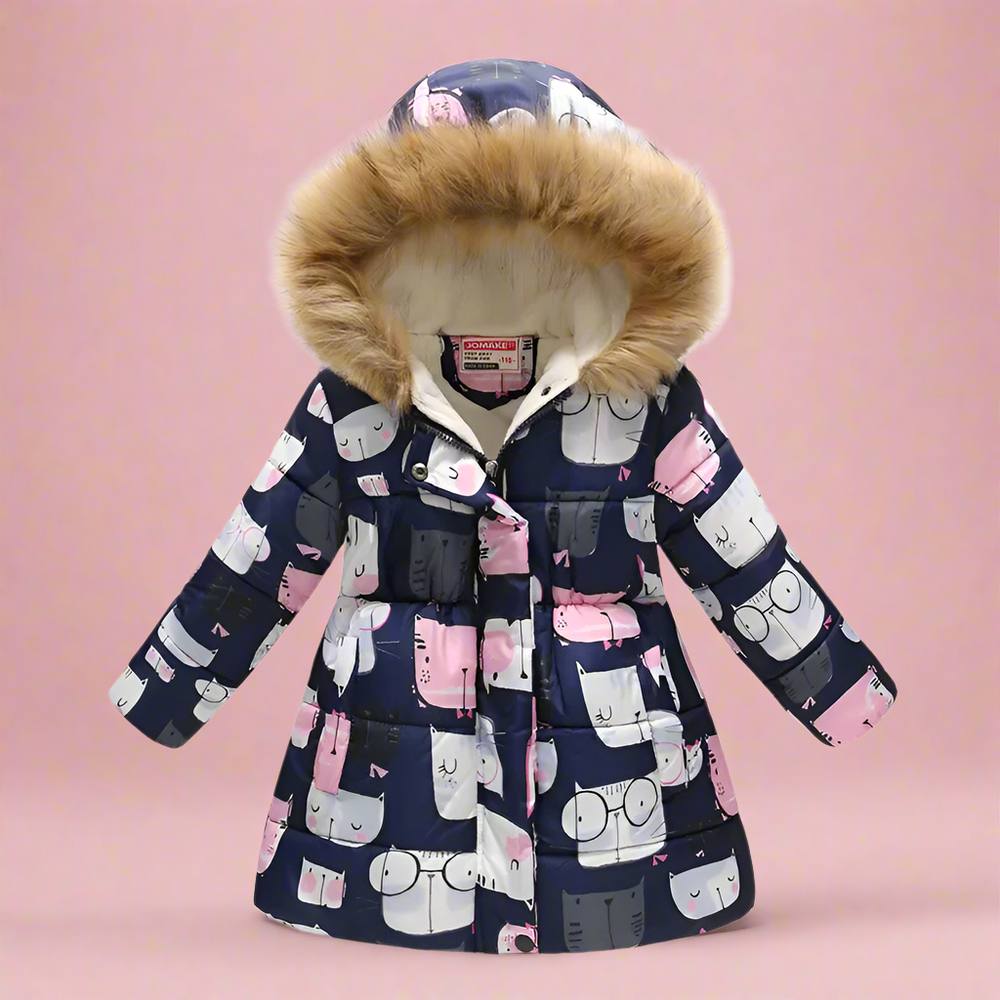 FrostyKids Arctic Jacket – Ciepła i Stylowa Kurtka Dziecięca na Zimę 4-10 Lat