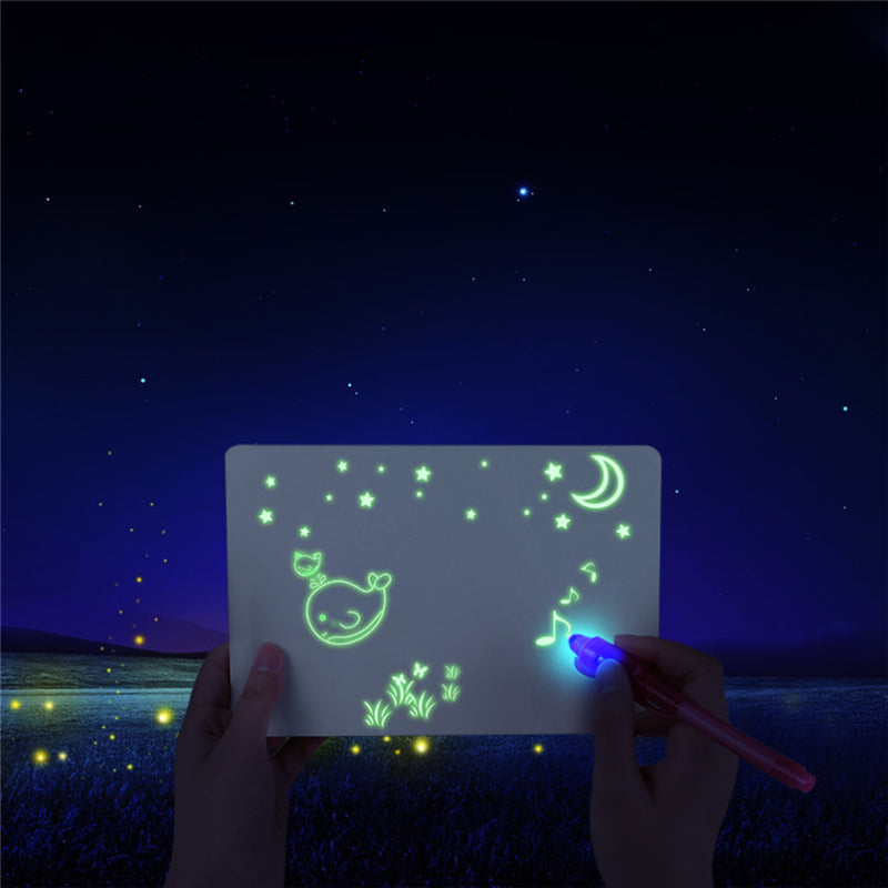 Tablica Świetlna do Rysowania – Świecąca Tablica dla Dzieci Glow-in-the-Dark