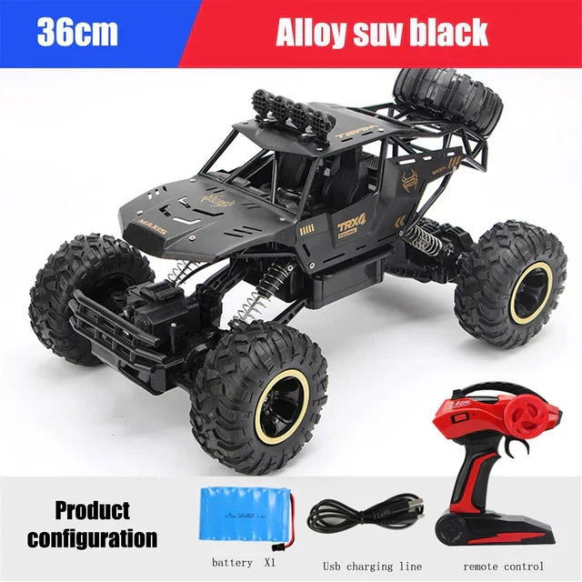 RC Monster Truck 4WD Off-Road – Samochód Zdalnie Sterowany z Dużymi Oponami