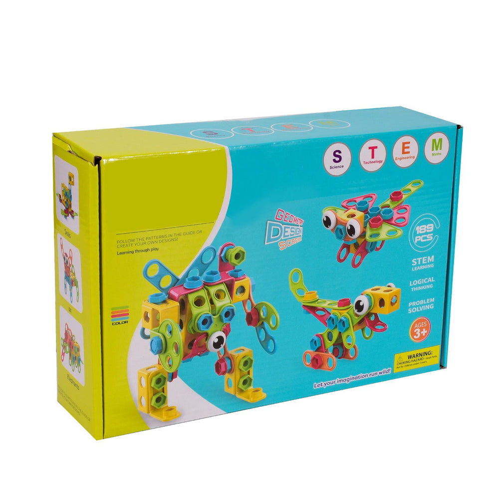 Zestaw Konstrukcyjny STEM z Elektryczną Wiertarką dla Dzieci – BoltCraft Builder Kit Edukacyjna Zabawka Budowlana