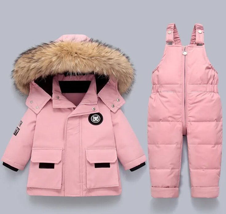 CozyWinter Kombinezon Zimowy dla Niemowląt – Ciepły, Pikowany i Wygodny na Zimowe Zabawy