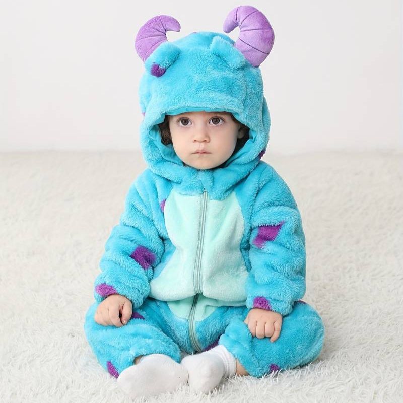 KleinWild Baby Maluch Dziecko Kombinezon Motyw Zwierzęcy – Miękki, Bezpieczny & Idealny Prezent