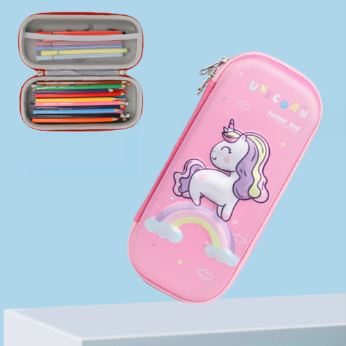 GalaxyPouch 3D Piórnik – Pojemny Szkolny Piórnik dla Dzieci z Wyjątkowym Kosmicznym Designem