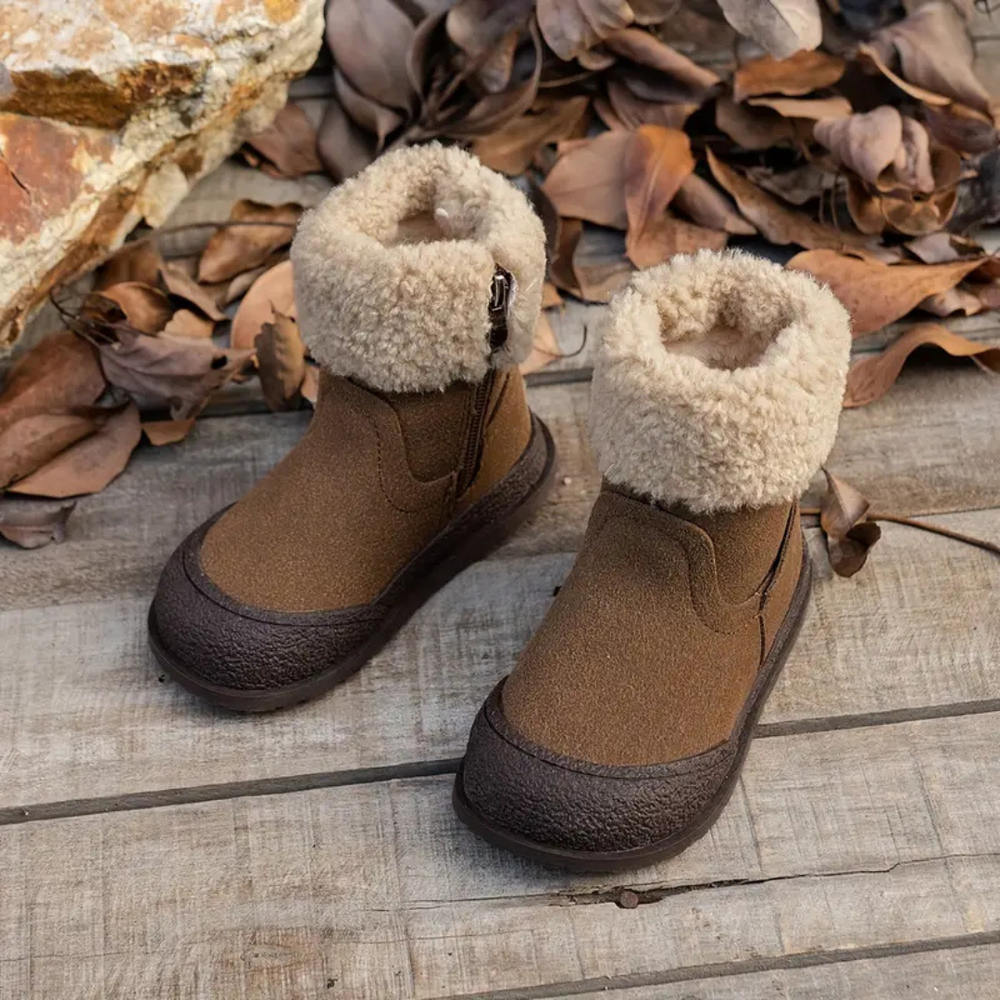 Ciepłe Buty Zimowe Dla Dzieci Z Polarem I Antypoślizgową Podeszwą | NordicSteps WinterGuard Boots