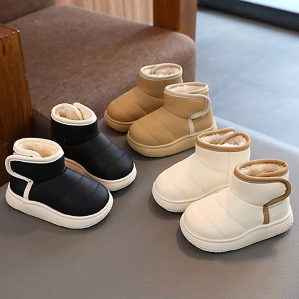Comfy Boots Buty Dziecięce – Ciepło Ocieplane, Antypoślizgowe i Łatwe w Zakładaniu dla 3-4 Lat