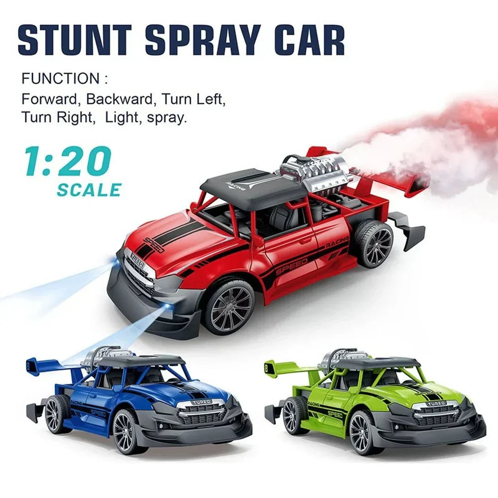 TurboBlast RC Racer – Samochód Zdalnie Sterowany dla Dzieci z Funkcją Wodną