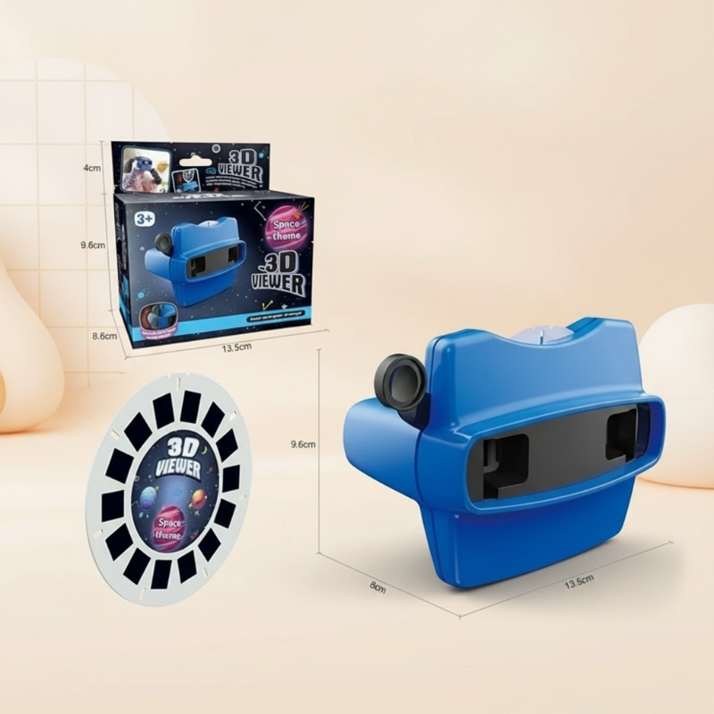 3D Viewfinder dla Dzieci – Zabawka Wizualizacyjna z Krążkami (Edukacyjna)