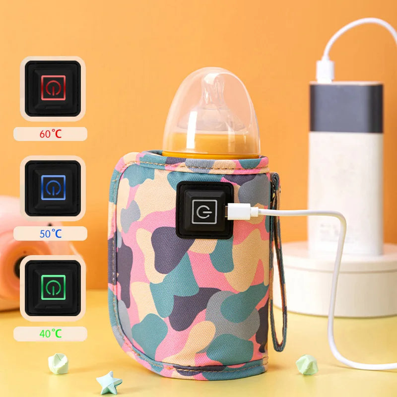 Podgrzewacz Butelek dla Niemowląt w Podróży – Przenośny Podgrzewacz USB