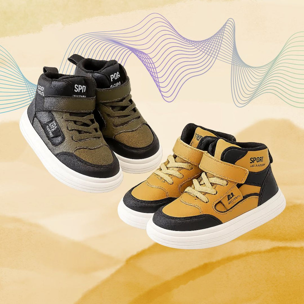 UrbanStep – Wygodne i Elastyczne Wysokie Sneakersy dla Dzieci