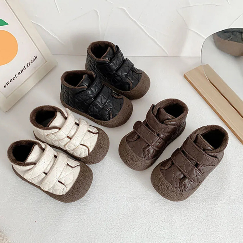 Barefoot Buty Dziecięce – Ciepłe Sneakersy z Podeszwą Antypoślizgową