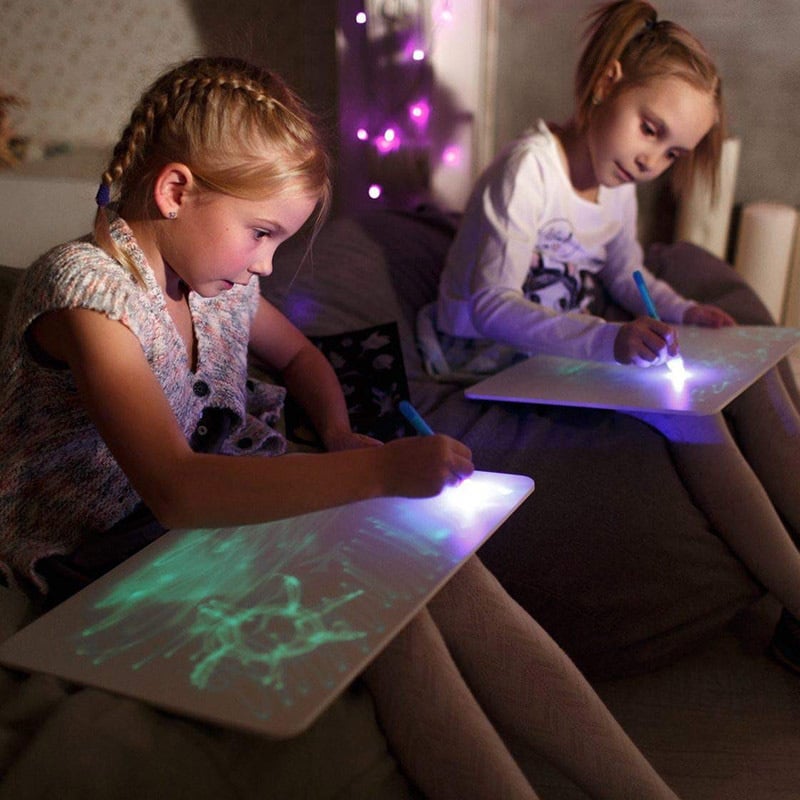 Tablica Świetlna do Rysowania – Świecąca Tablica dla Dzieci Glow-in-the-Dark