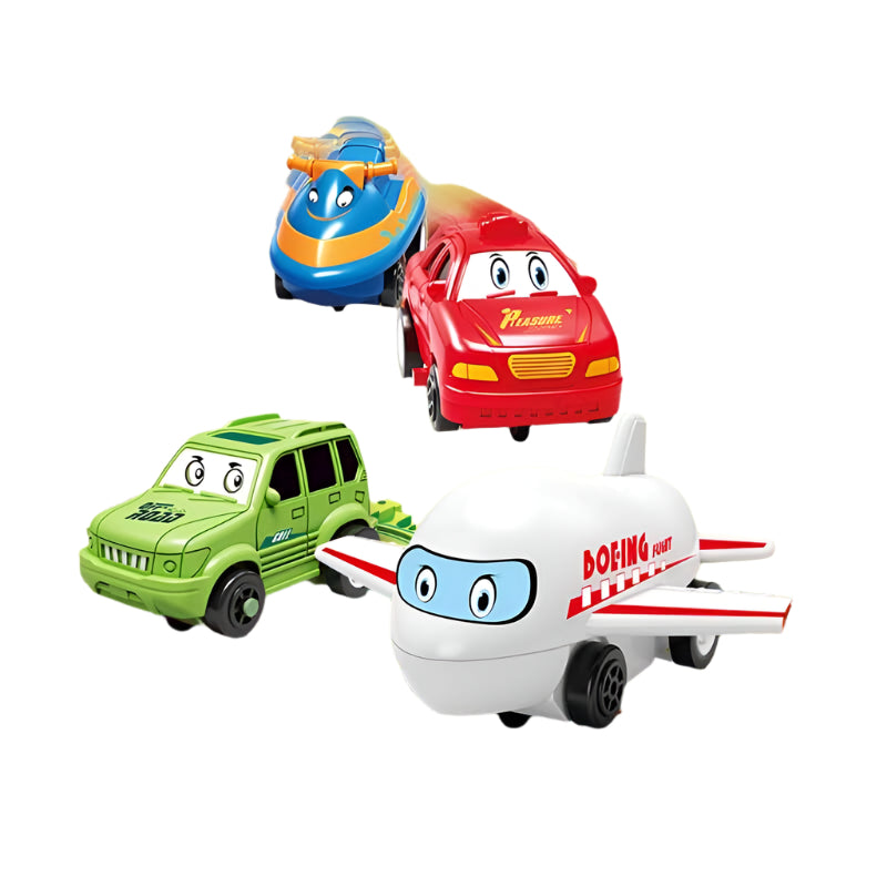 Edukacyjny Zestaw Konstrukcyjny Tor Puzzle dla Dzieci – TrackMaster Adventure Set od BrainPlay