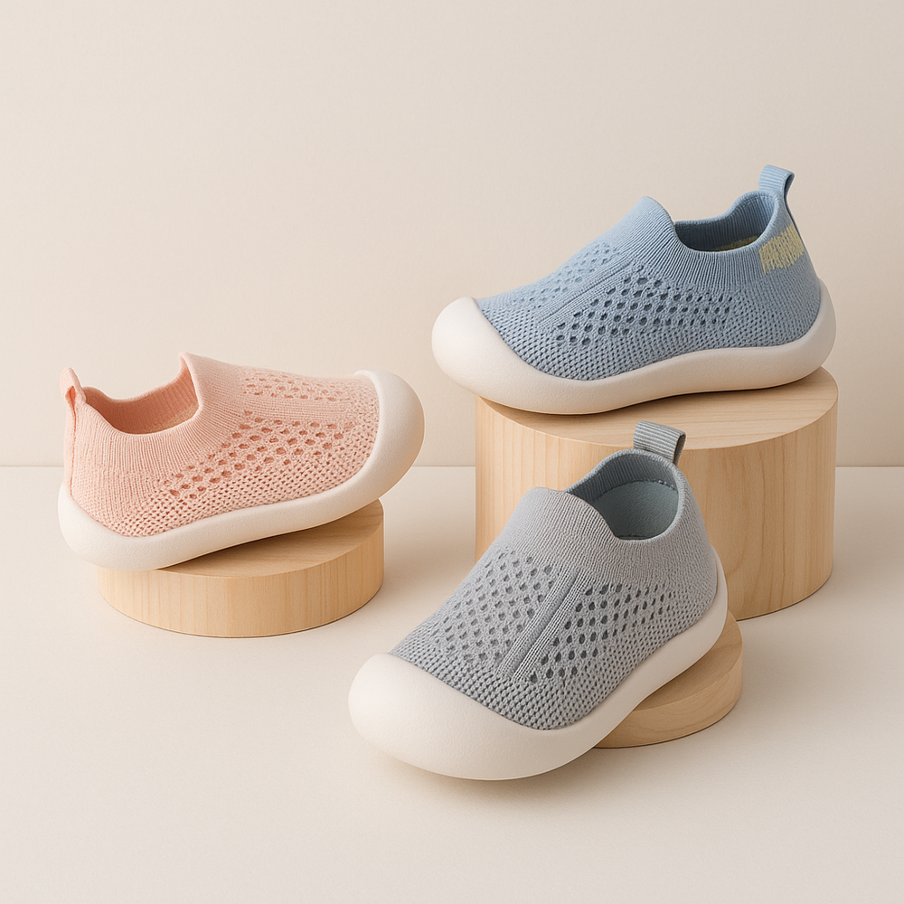 Dziecięce Buty Sportowe z Podeszwą Antypoślizgową – Oddychające i Lekkie Obuwie dla Maluchów (9 miesięcy – 4 lata) – Wygodne Sneakersy dla Chłopców i Dziewczynek