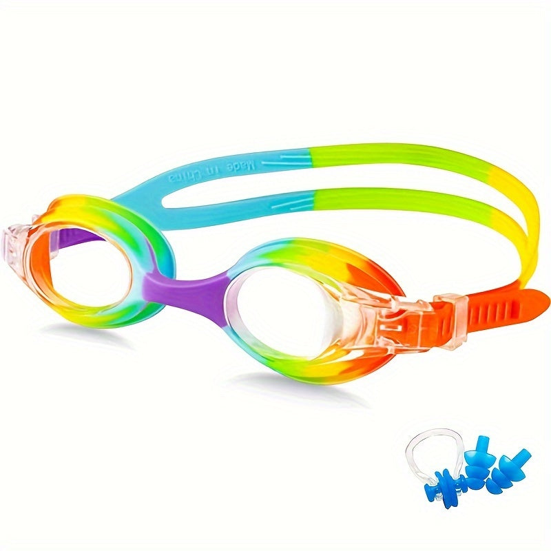 AquaKids Okulary Pływackie dla Dzieci – Szczelne i Anti-Fog | 3-12 lat