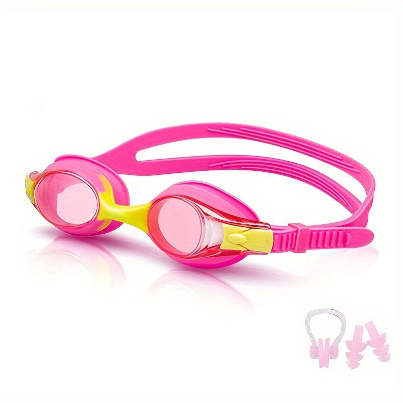 AquaKids Okulary Pływackie dla Dzieci – Szczelne i Anti-Fog | 3-12 lat