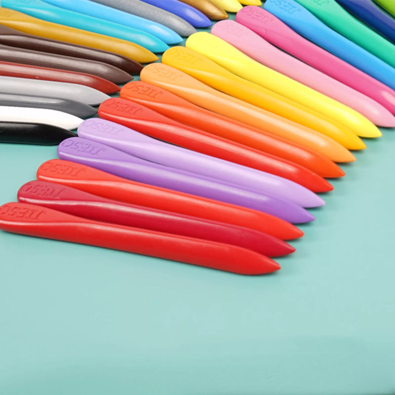 Zestaw Wymazywalnych Kredek ColorCraft – Bezpieczne Nietoksyczne Kolory dla Kreatywnych Dzieci