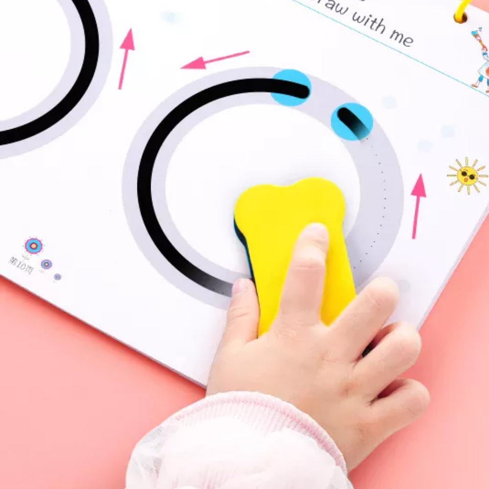 SkillSprout Learning Workbook – Ćwiczenia w Kreśleniu i Gry Matematyczne dla Maluchów i Przedszkolaków