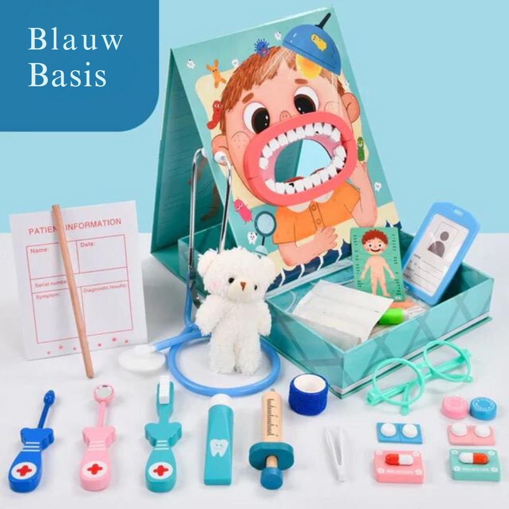 Zestaw Zabawkowy Dentysta dla Dzieci – Edukacyjna Zabawka Lekarska & Zabawa w Role 3+ Lat