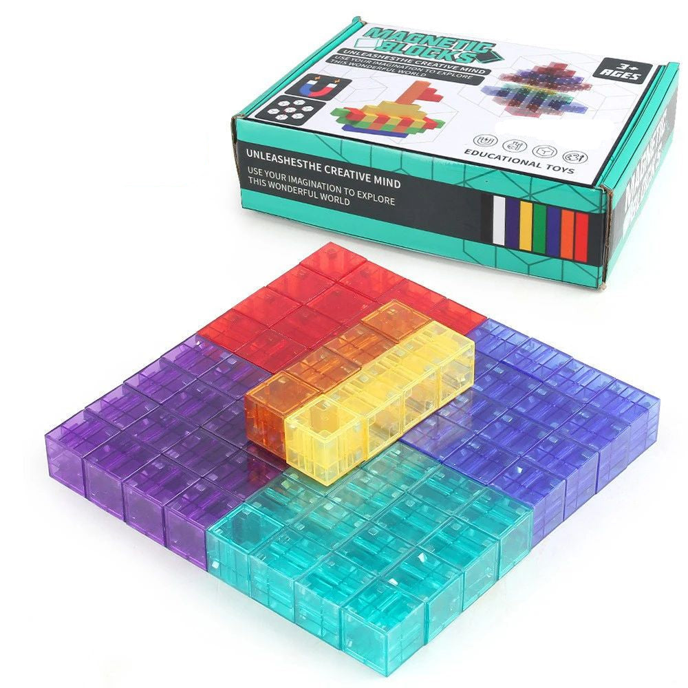 Magnetyczne Klocki Konstrukcyjne dla Dzieci – Zestaw MagnaCraft