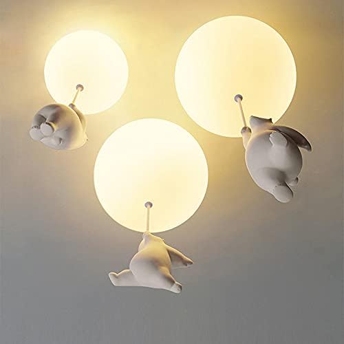 Lampa Sufitowa do Pokoju Dziecięcego Misie i Balony – Klimatyczne Oświetlenie