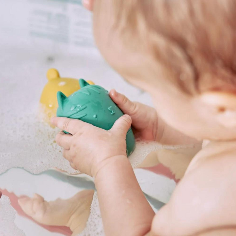 BathSplash Buddies – Bezpieczne i Zabawne Zabawki Kąpielowe dla Niemowląt i Maluchów | Tryskają Wodą i Puszczają Bańki