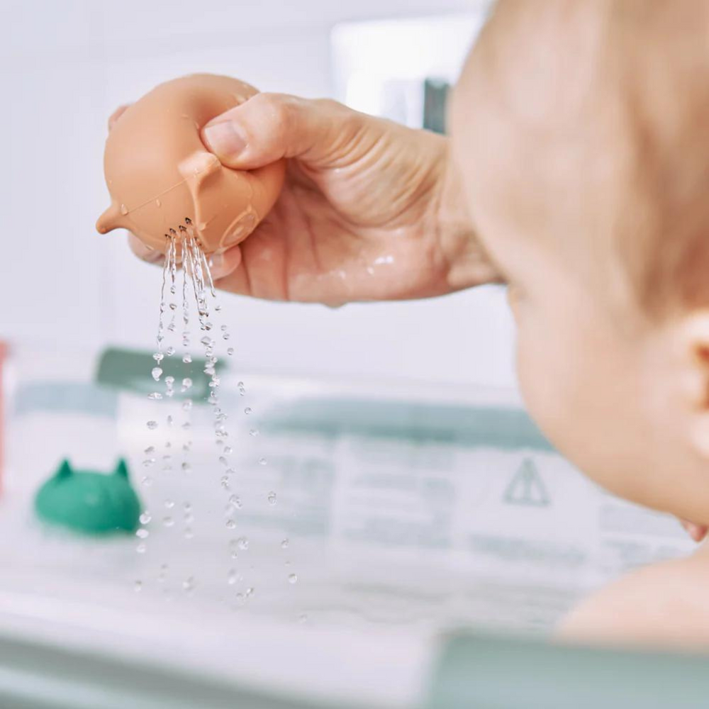 BathSplash Buddies – Bezpieczne i Zabawne Zabawki Kąpielowe dla Niemowląt i Maluchów | Tryskają Wodą i Puszczają Bańki