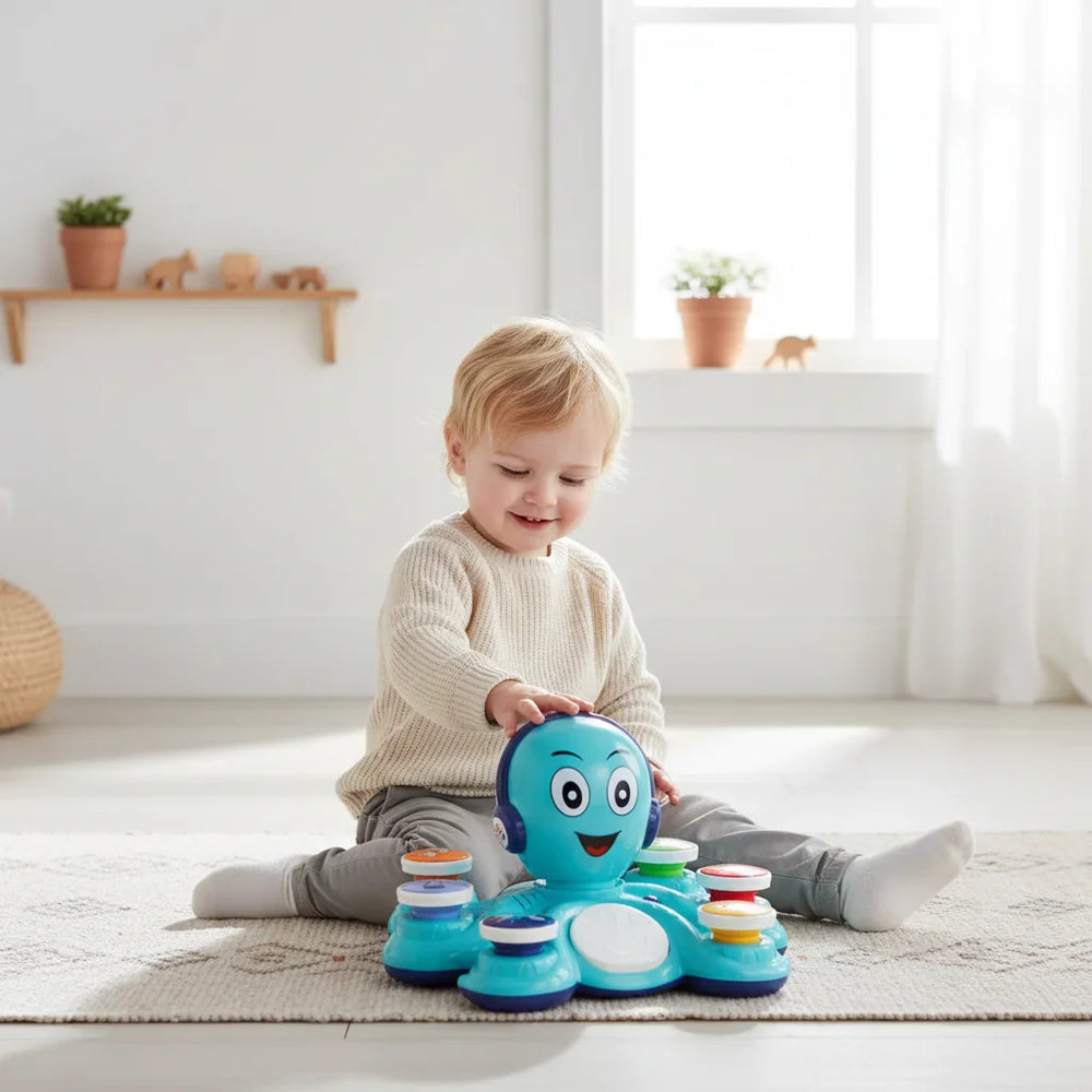 Musical Octo – Interaktywna Zabawka Muzyczna dla Maluchów | Edukacyjna i Kreatywna