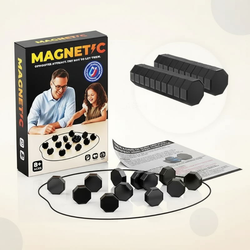 Fynoro Games Orbix Tactica – Magnetyczna Gra Strategiczna dla 2 Graczy na Wspólne Wieczory
