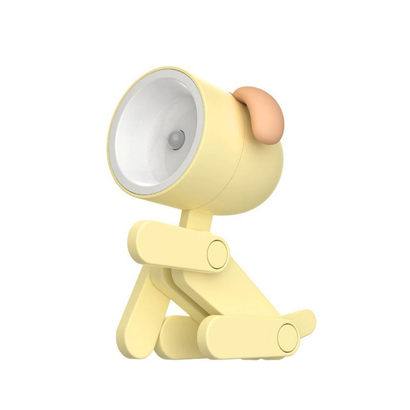 Lampka Nocna Piesek dla Dzieci – Elastyczne LED Ciepłe Światło USB do Ładowania