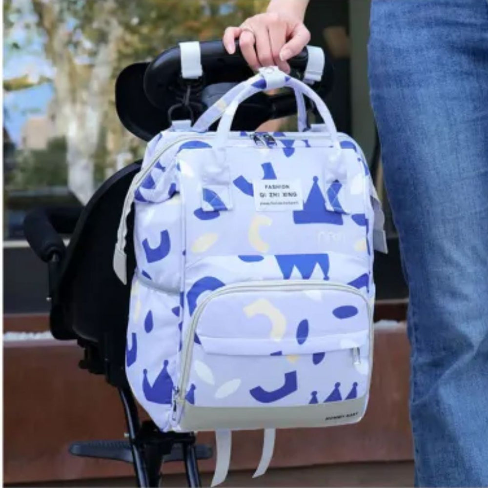 Plecak na pieluchy z izolowanymi kieszeniami | NomadiCare Urban Diaper Backpack – Przestronny, wodoodporny plecak przewijający dla rodziców