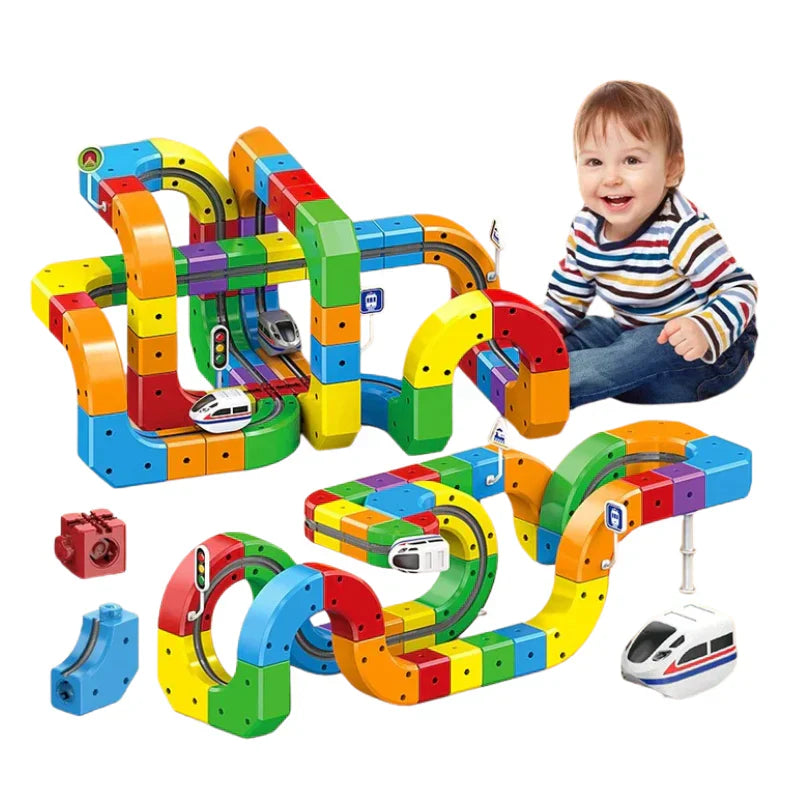Playvero BuildSphere – Magnetyczny System Konstrukcyjny z Torami dla Kreatywnej i Edukacyjnej Zabawy
