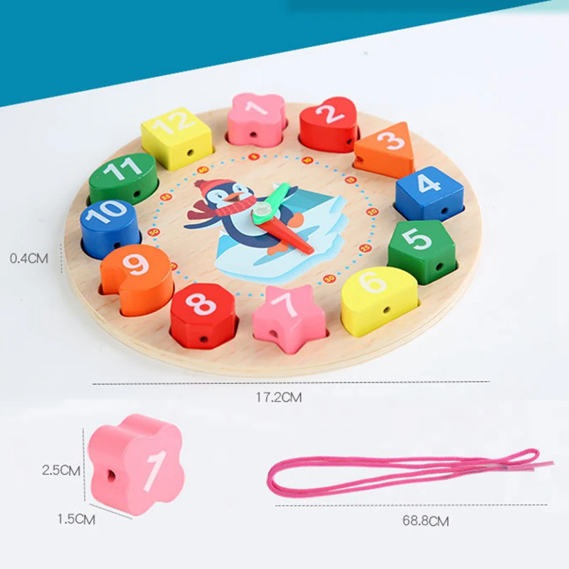 Zegarek dla Dzieci do Nauki Odczytywania Czasu – Kolorowy Analogowy Zegarek Edukacyjny dla Dzieci (4+)