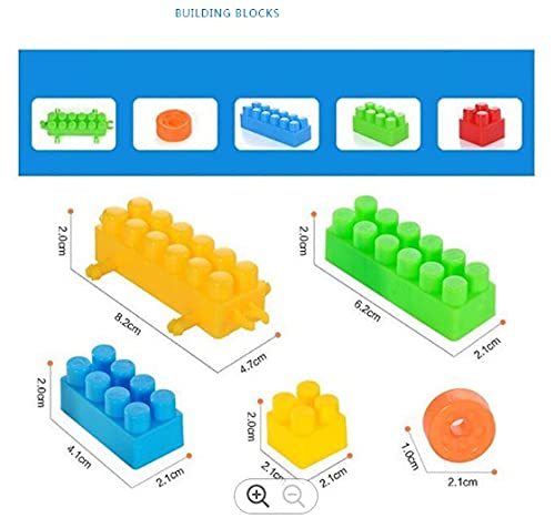 Kolorowy Zestaw Konstrukcyjny dla Dzieci – Linkaroo Creative Blocks Zabawka Edukacyjna 3+