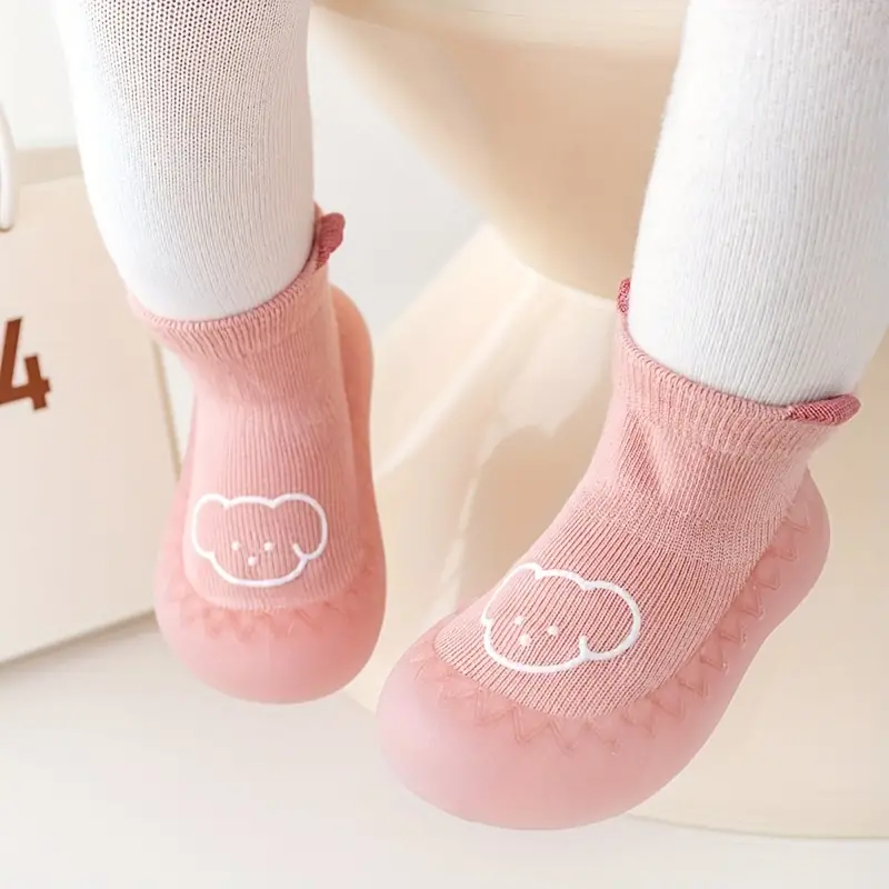 Buty Bearfoot dla Maluchów – Elastyczne, Oddychające i Antypoślizgowe z Uroczym Motywem Misia