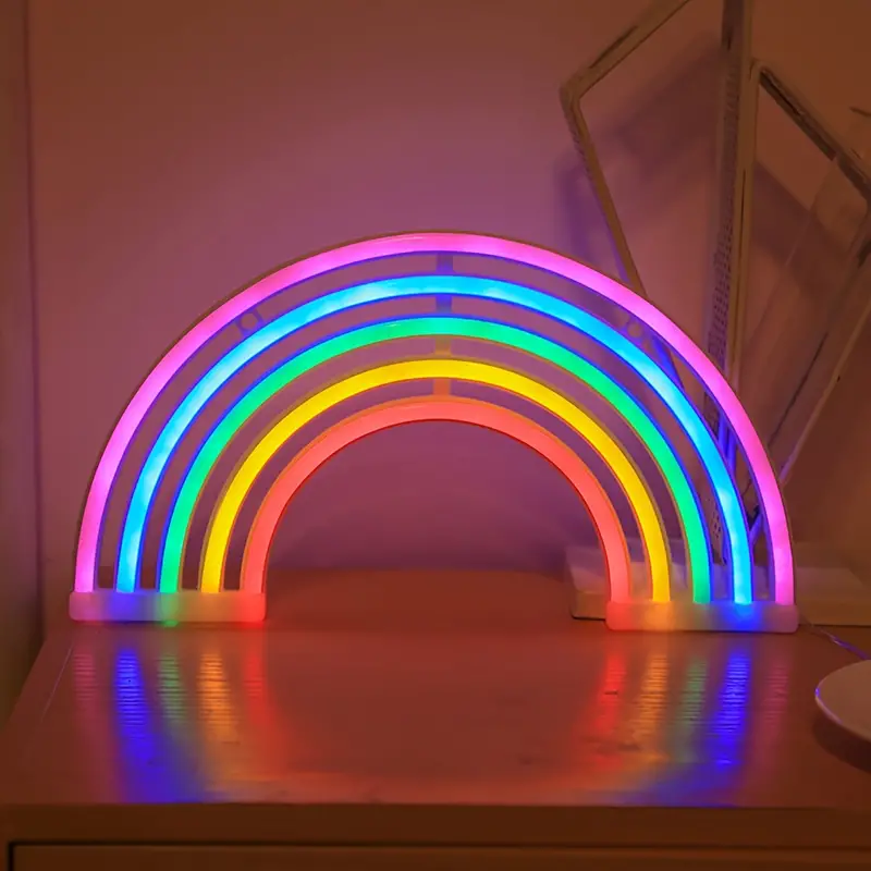 Luminia Rainbow Lampka Nocna – Magiczne Oświetenie dla Dzieci