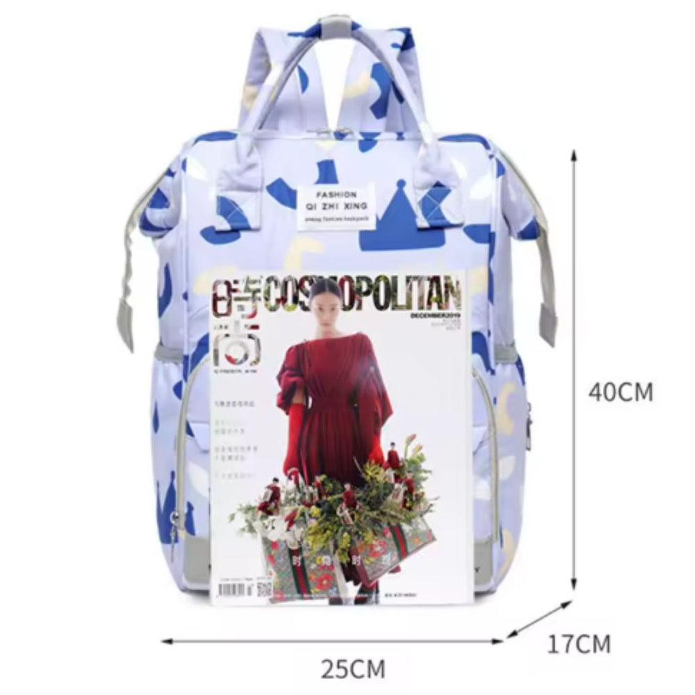 Plecak na pieluchy z izolowanymi kieszeniami | NomadiCare Urban Diaper Backpack – Przestronny, wodoodporny plecak przewijający dla rodziców