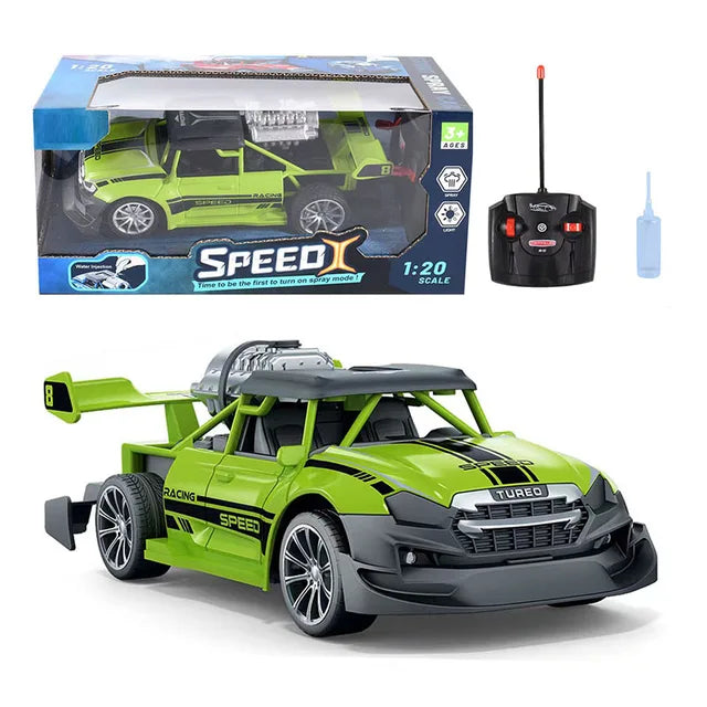 TurboBlast RC Racer – Samochód Zdalnie Sterowany dla Dzieci z Funkcją Wodną