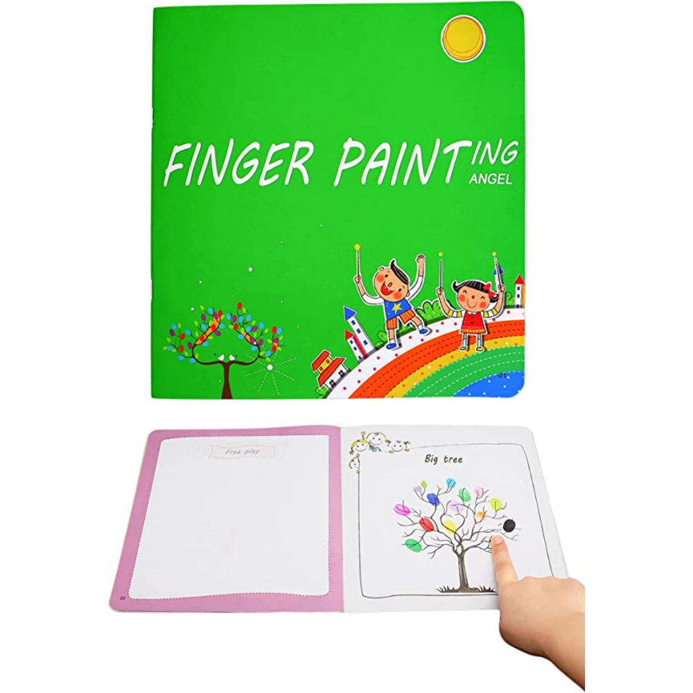 Zmywalne Farby Palcowe dla Dzieci – Zestaw ColorJoy ColorPlay