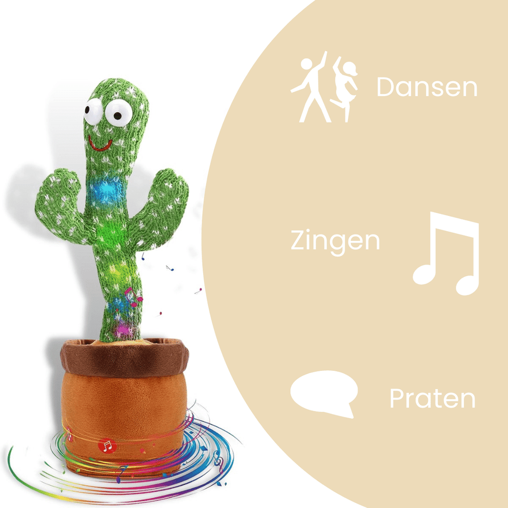 GrooveSprout Interaktywna Zabawka Muzyczna – Mówiąca i Tańcząca Zabawka dla Dzieci – Ładowalna i Edukacyjna
