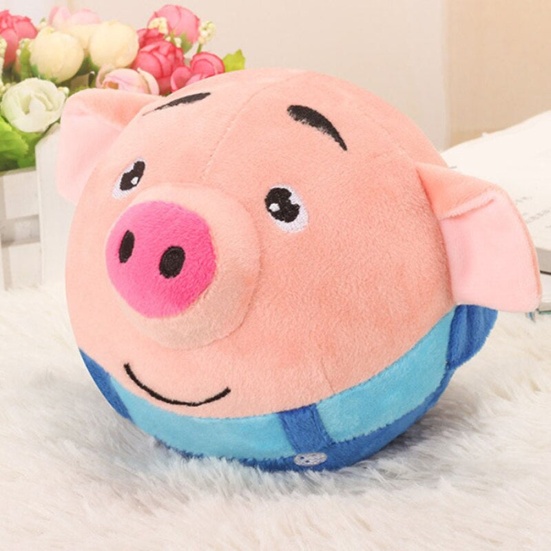 BouncyPig Przyjaciel – Interaktywna Skacząca Zabawka dla Dzieci | Nagrywanie i Odtwarzanie, Bezpieczna i Ładowalna